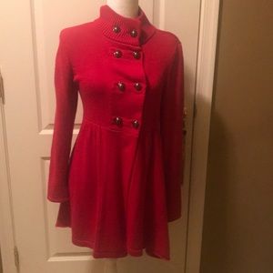 Style & Co. Women's Red Cardigan Sweater